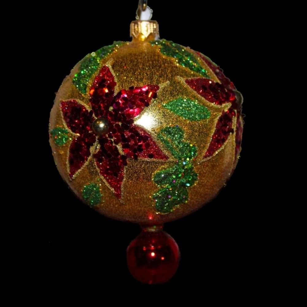 Heartfully Yours Gallery Collection Glass Christmas ornament Christopher Radko